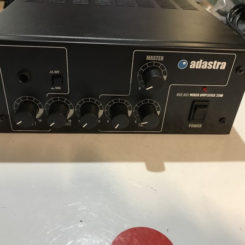 Adastra kanal 25w rms mixer - rms,