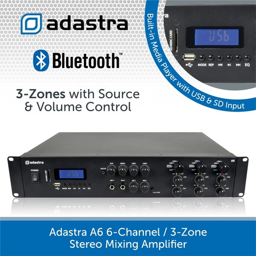Adastra kanal bluetooth - a6, 6-kanal